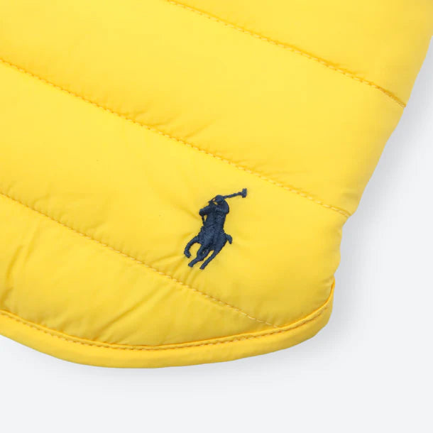 Polo Reversible Puffer jakki - Gulur/Blár