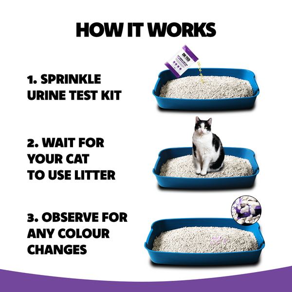 Cat Urine Test Kit Glucose Detector - Próf sem greinir sykursýki í þvagi