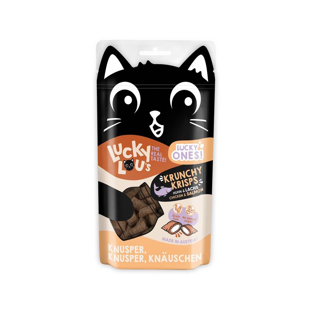 Lucky Lou Krisps (60g) | Kattanammi - 2 bragðtegundir